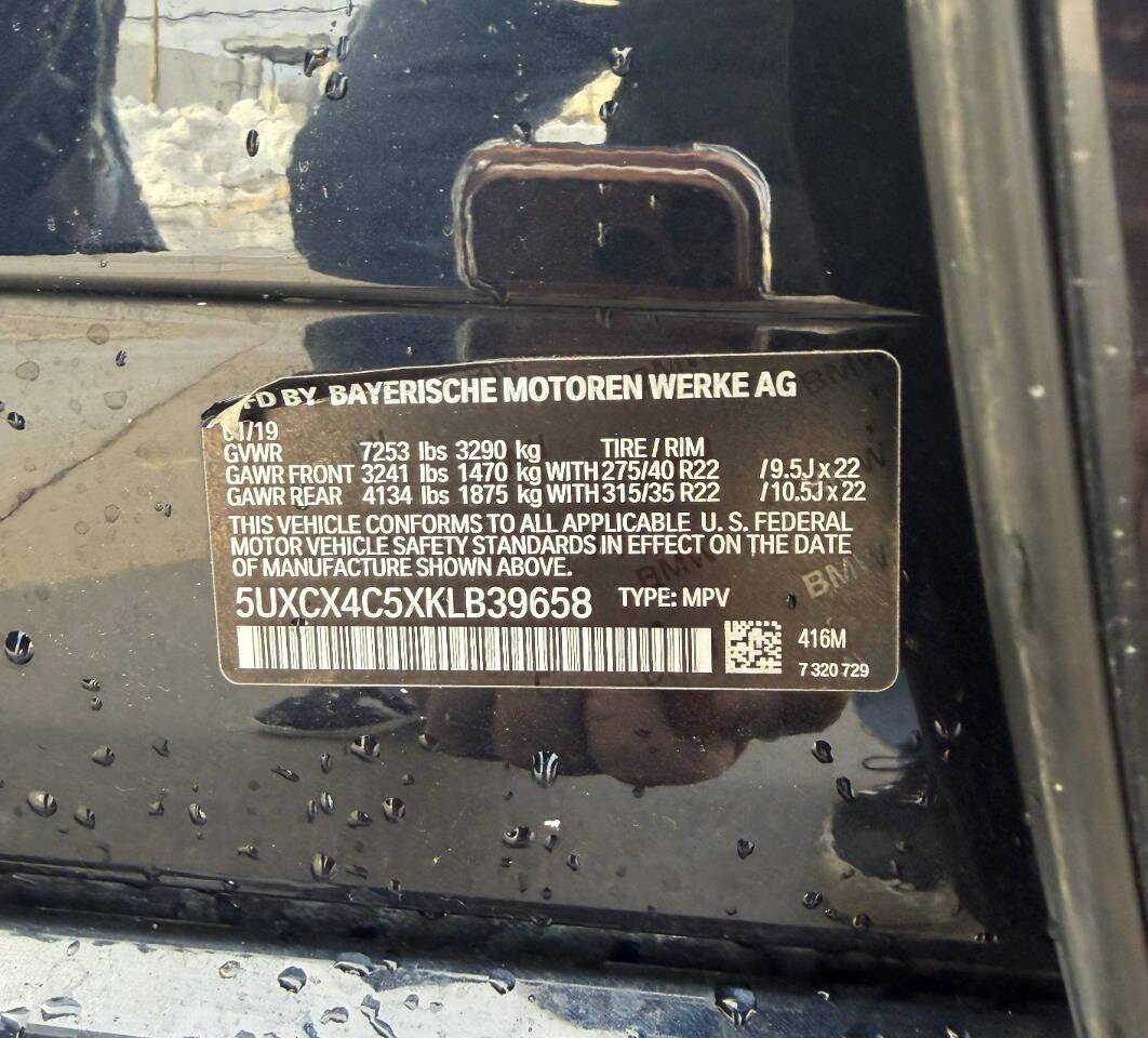 Used 2019 BMW X7 xDrive50i w/ M Sport Package image 14