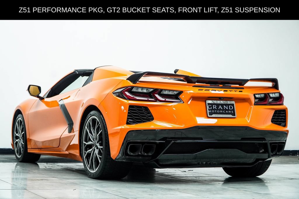 Used 2024 Chevrolet Corvette Stingray Preferred Conv w/ Z51 Performance Package RWD image 14