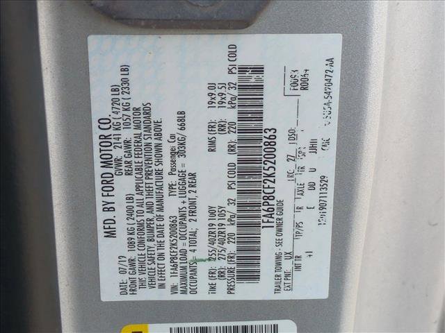 Used 2019 Ford Mustang GT Premium w/ GT Performance Package image 20