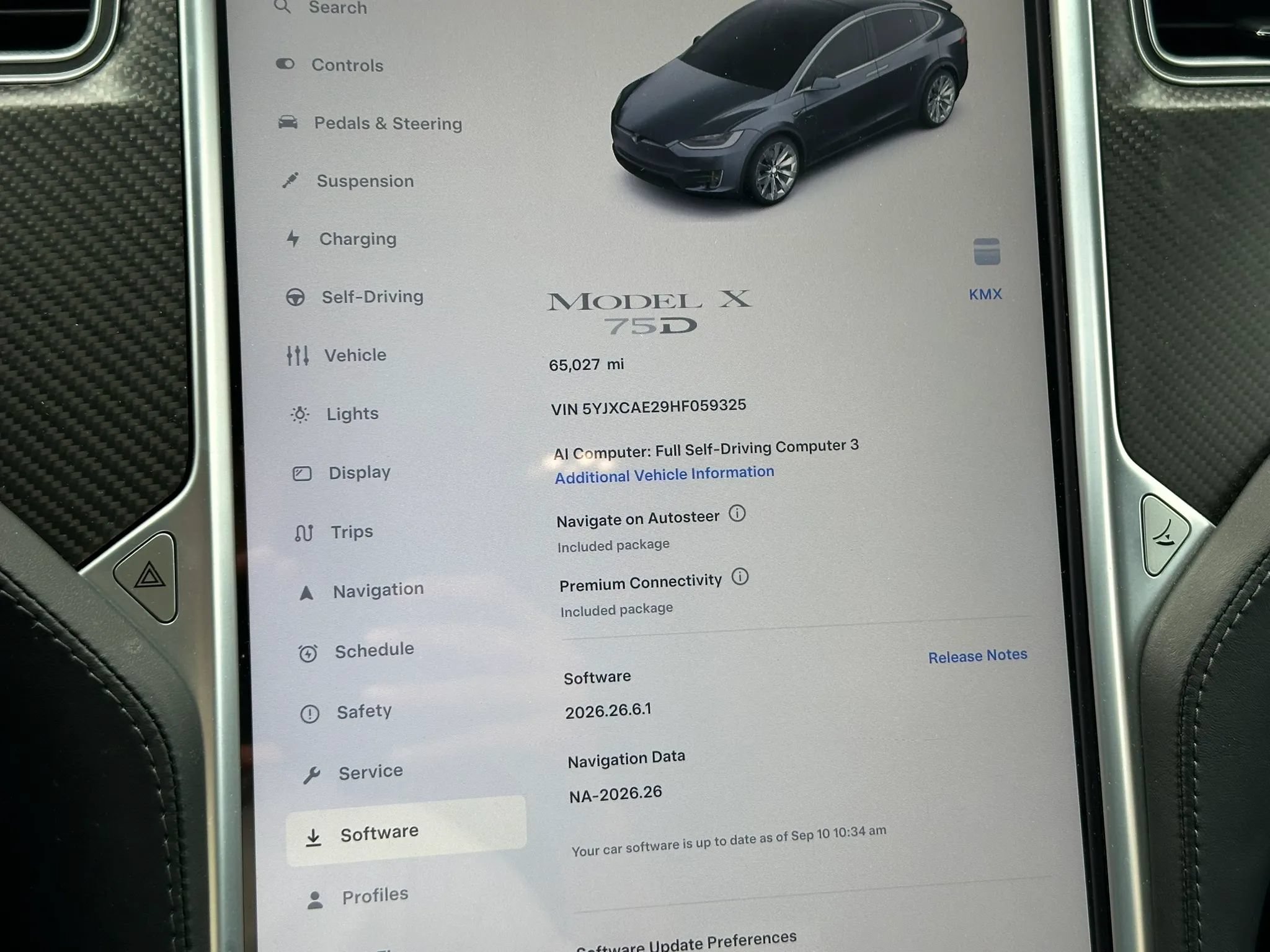 Used 2017 Tesla Model X 75D AWD/4WD image 41