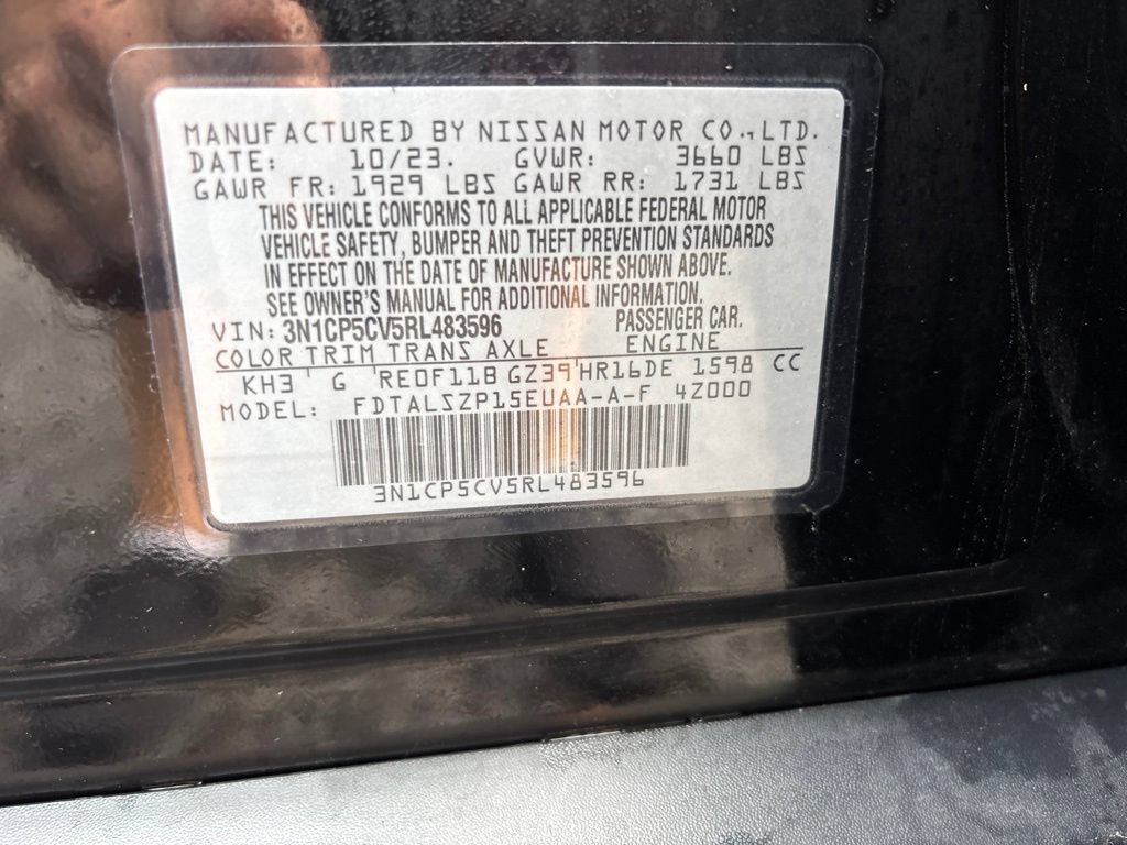 Certified 2024 Nissan Kicks SV FWD image 10