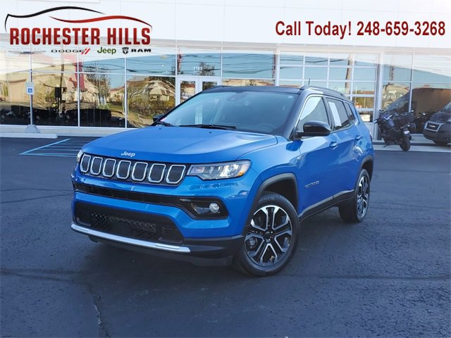Certified 2022 Jeep Compass Limited w/ Sun and Sound Group