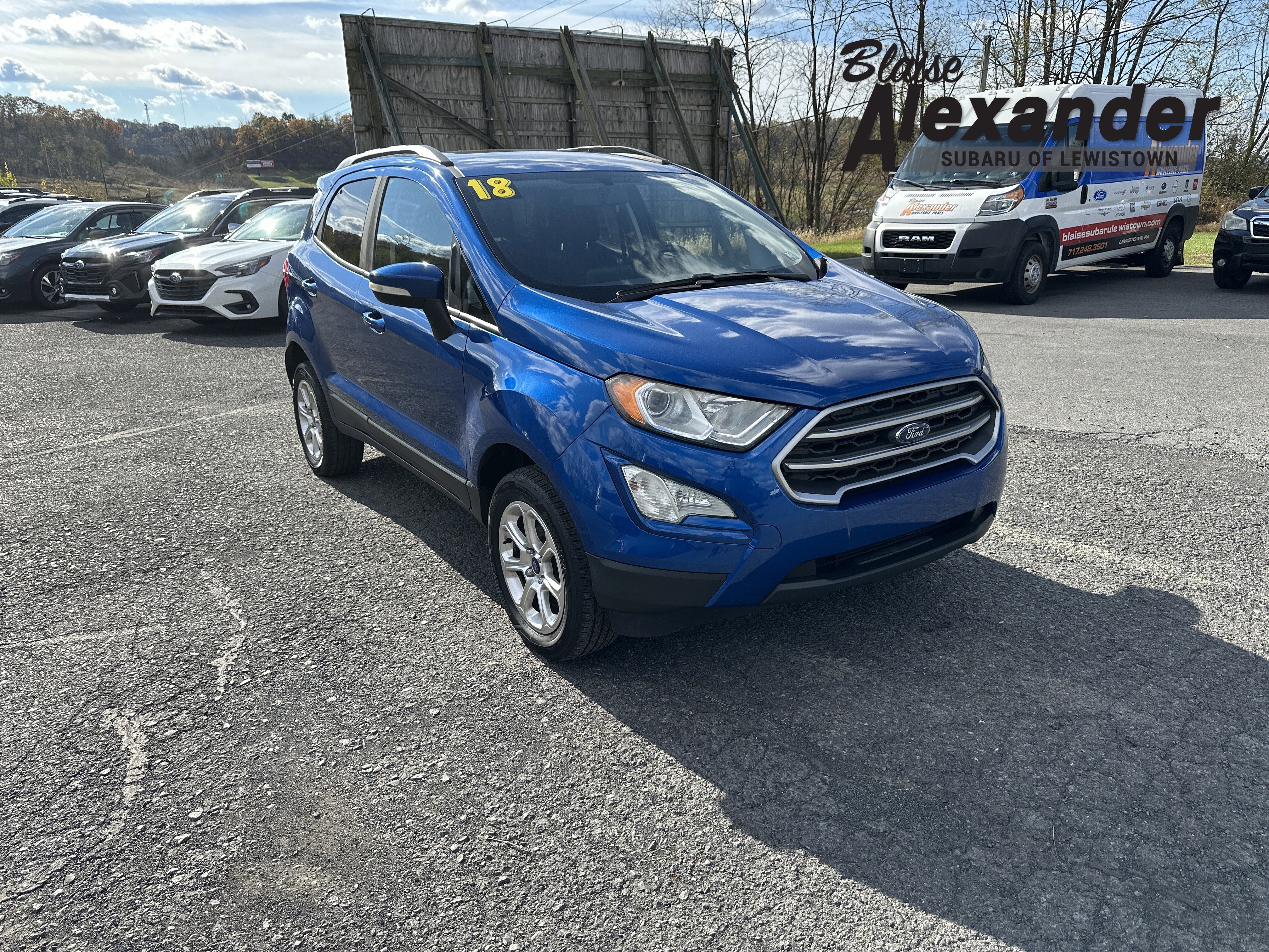 Used 2018 Ford EcoSport SE w/ SE Cold Weather Package