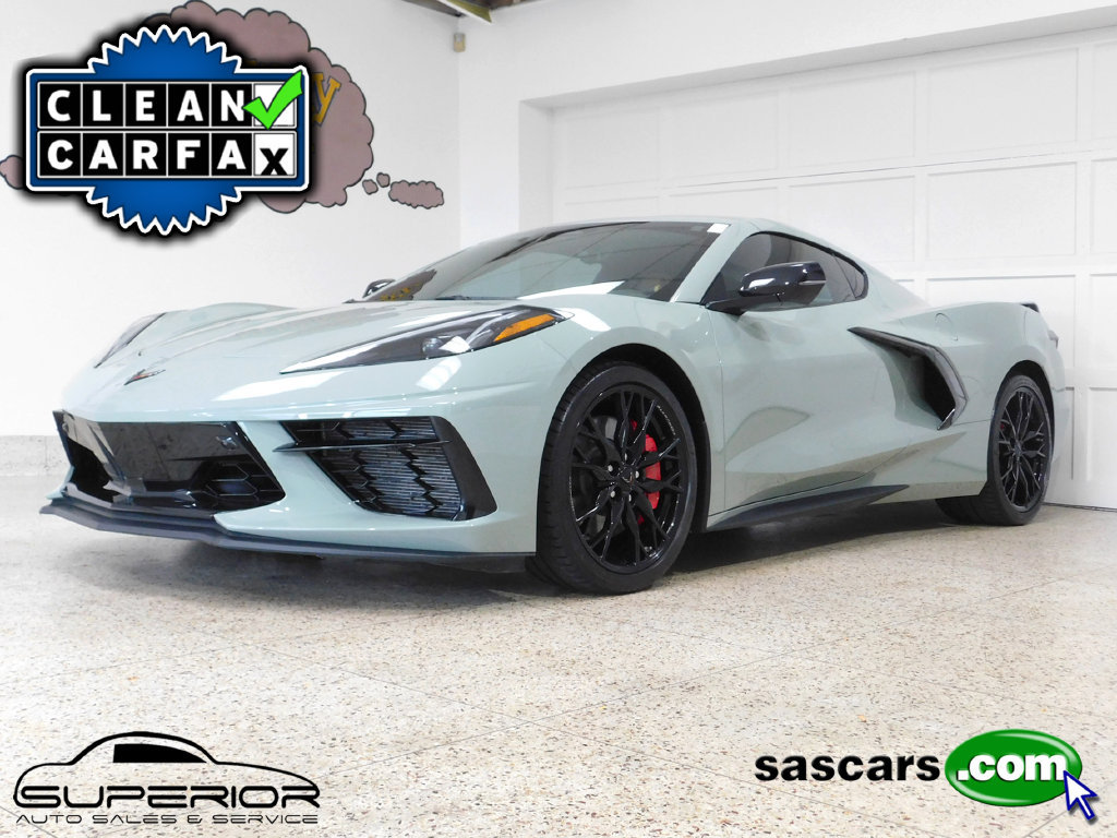Used 2024 Chevrolet Corvette Stingray Preferred Cpe w/ Z51 Performance Package RWD image 1