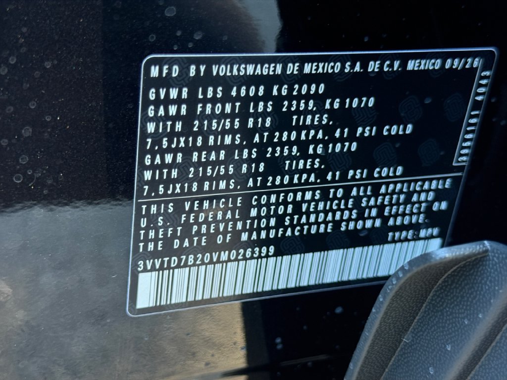 New 2027 Volkswagen Taos Sport AWD/4WD image 26