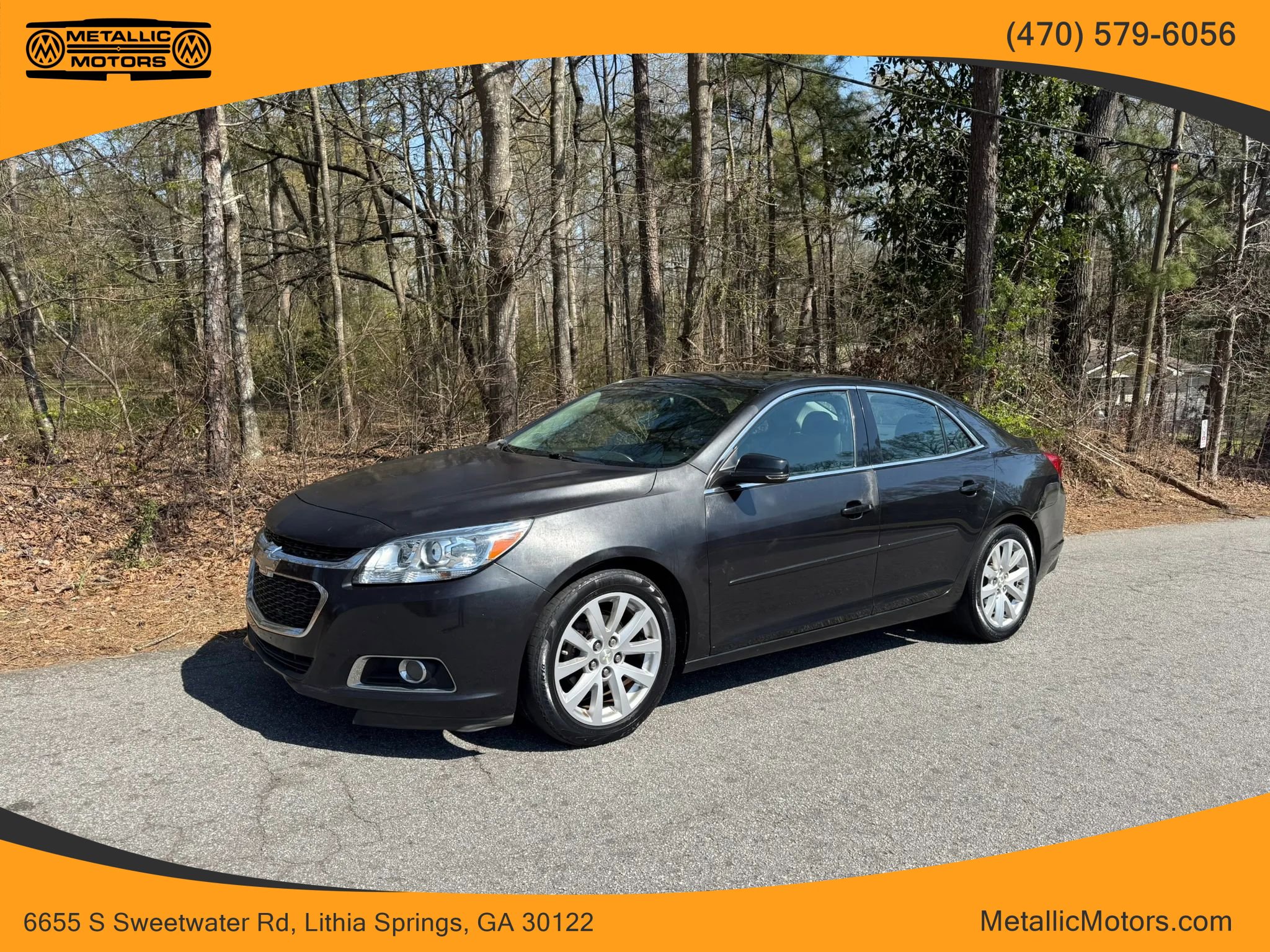 Used 2015 Chevrolet Malibu LT w/ Leather Package FWD image 1