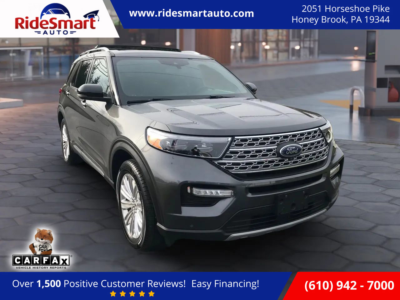 Used 2020 Ford Explorer Limited w/ Class III Trailer Tow Package