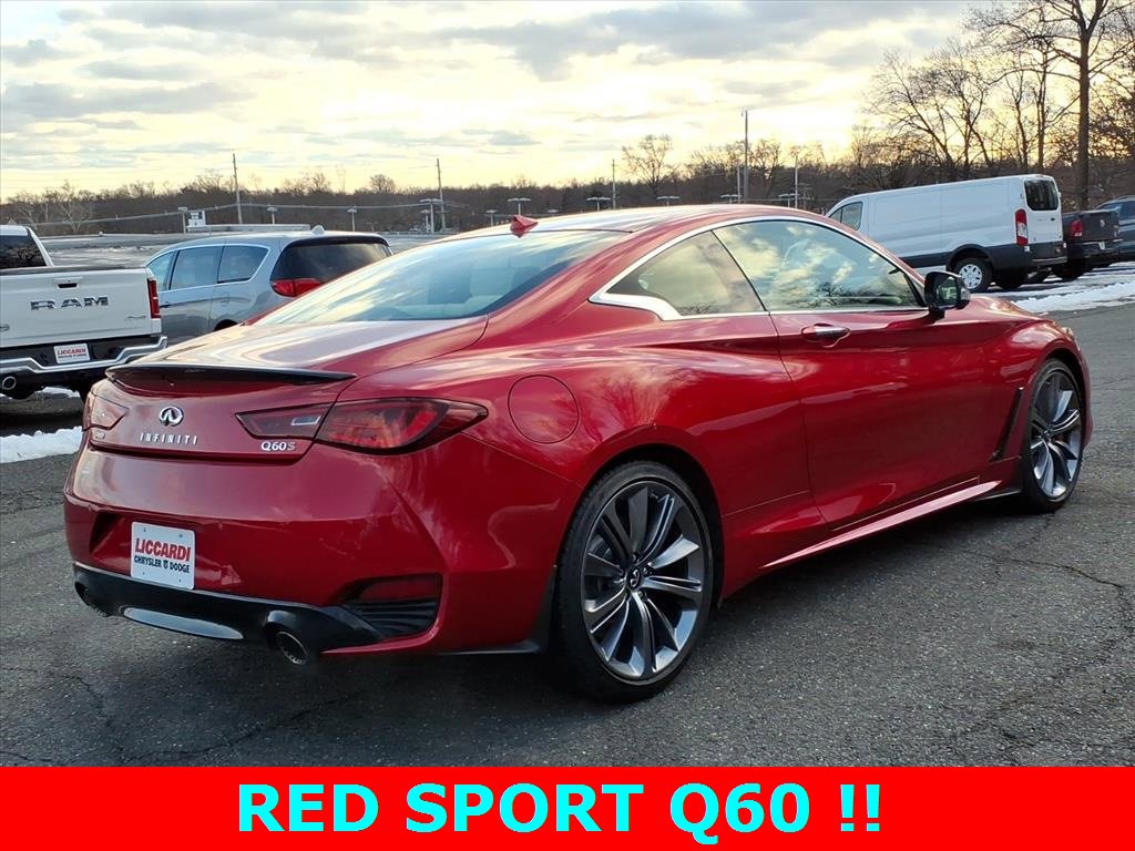 Used 2022 INFINITI Q60 Red Sport 400 w/ Proactive Package image 6