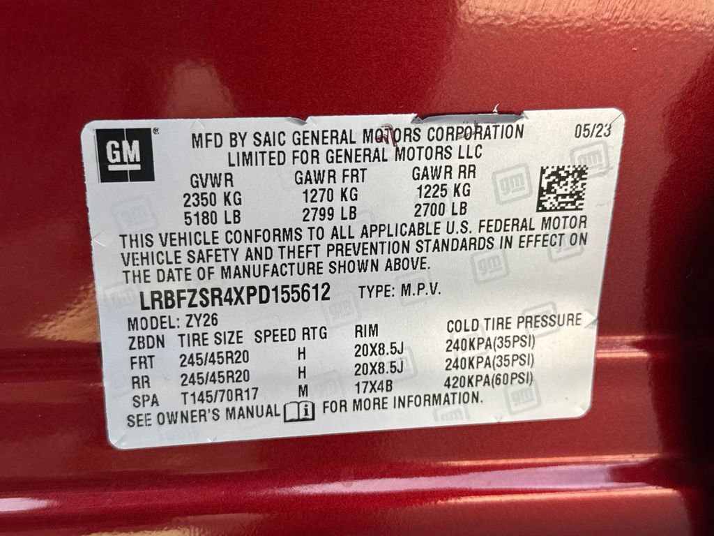 Certified 2023 Buick Envision Avenir AWD/4WD image 46