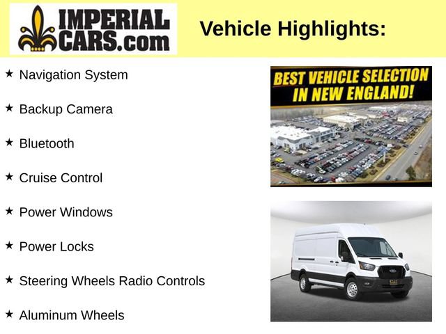 Used 2022 Ford Transit 350 148 High Roof Extended AWD w/ Load Area Protection Package image 5