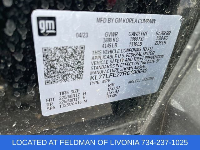 Certified 2024 Chevrolet Trax LS w/ LS Convenience Package image 10