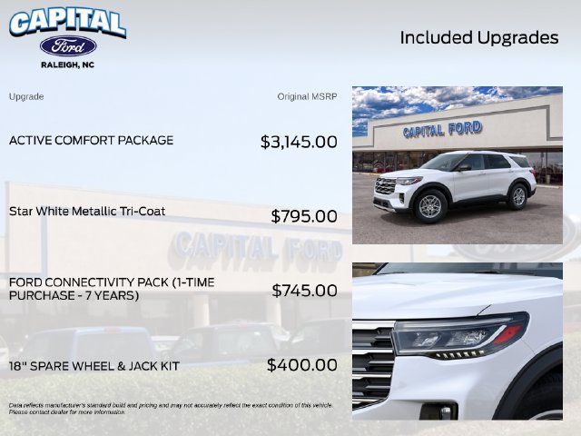 New 2027 Ford Explorer Active w/ Active Comfort Package RWD image 5