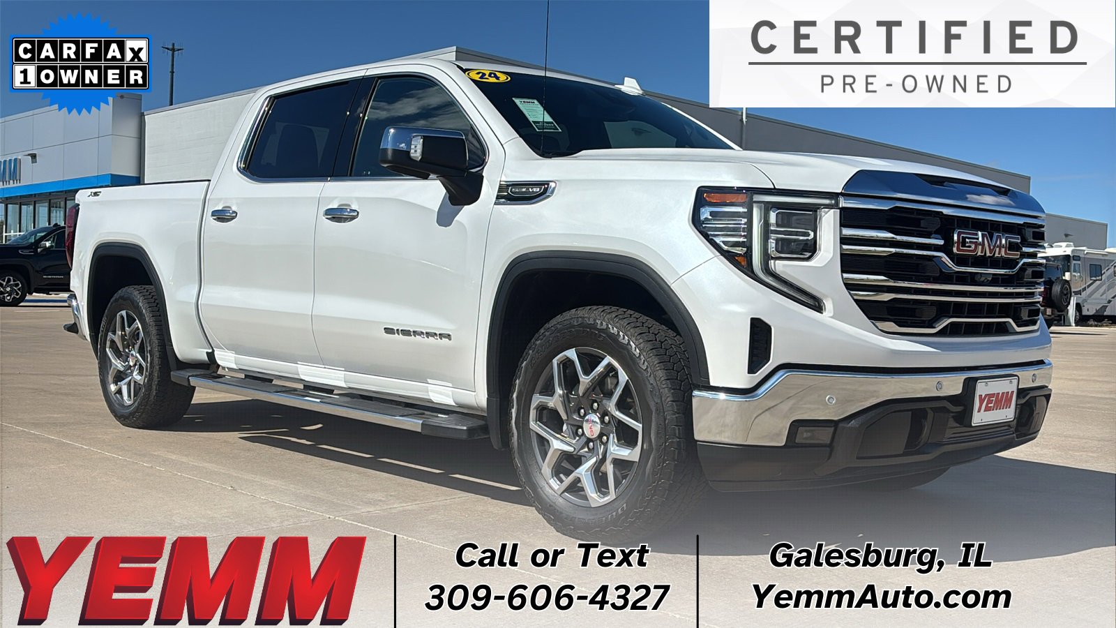 Used 2024 GMC Sierra 1500 SLT w/ SLT Premium Plus Package