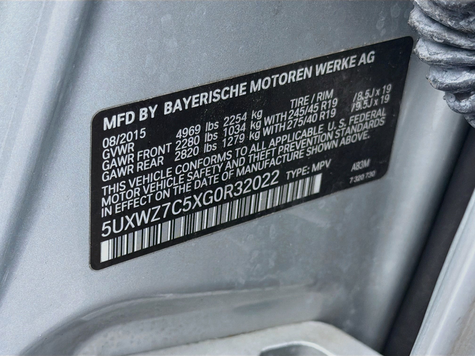 Used 2016 BMW X3 sDrive28i RWD image 43