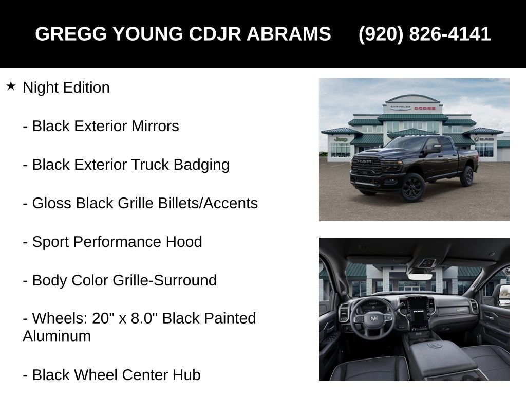 New 2026 RAM 2500 Laramie w/ Night Edition image 33
