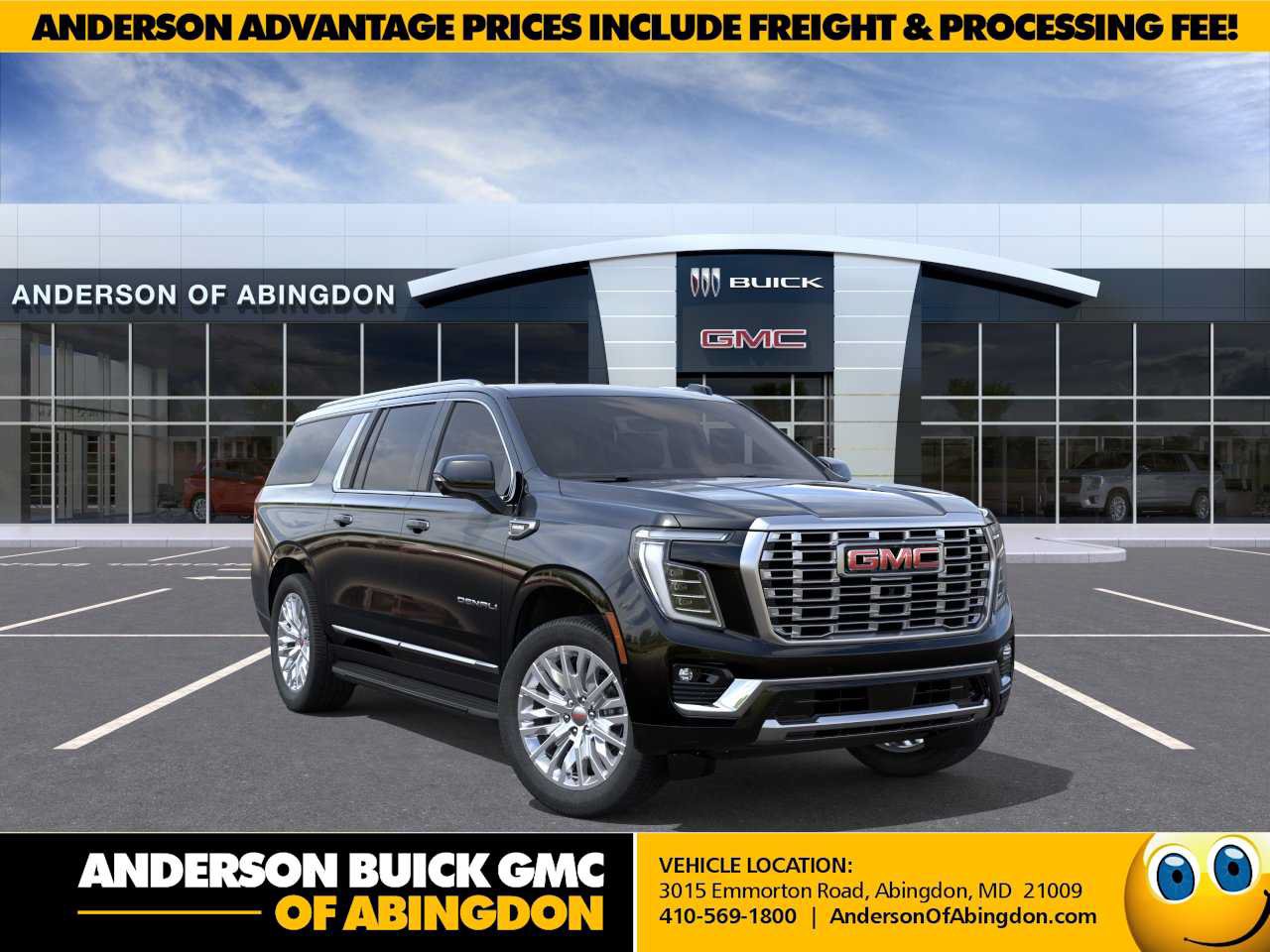 New 2026 GMC Yukon XL Denali w/ Advanced Technology Package AWD/4WD image 1
