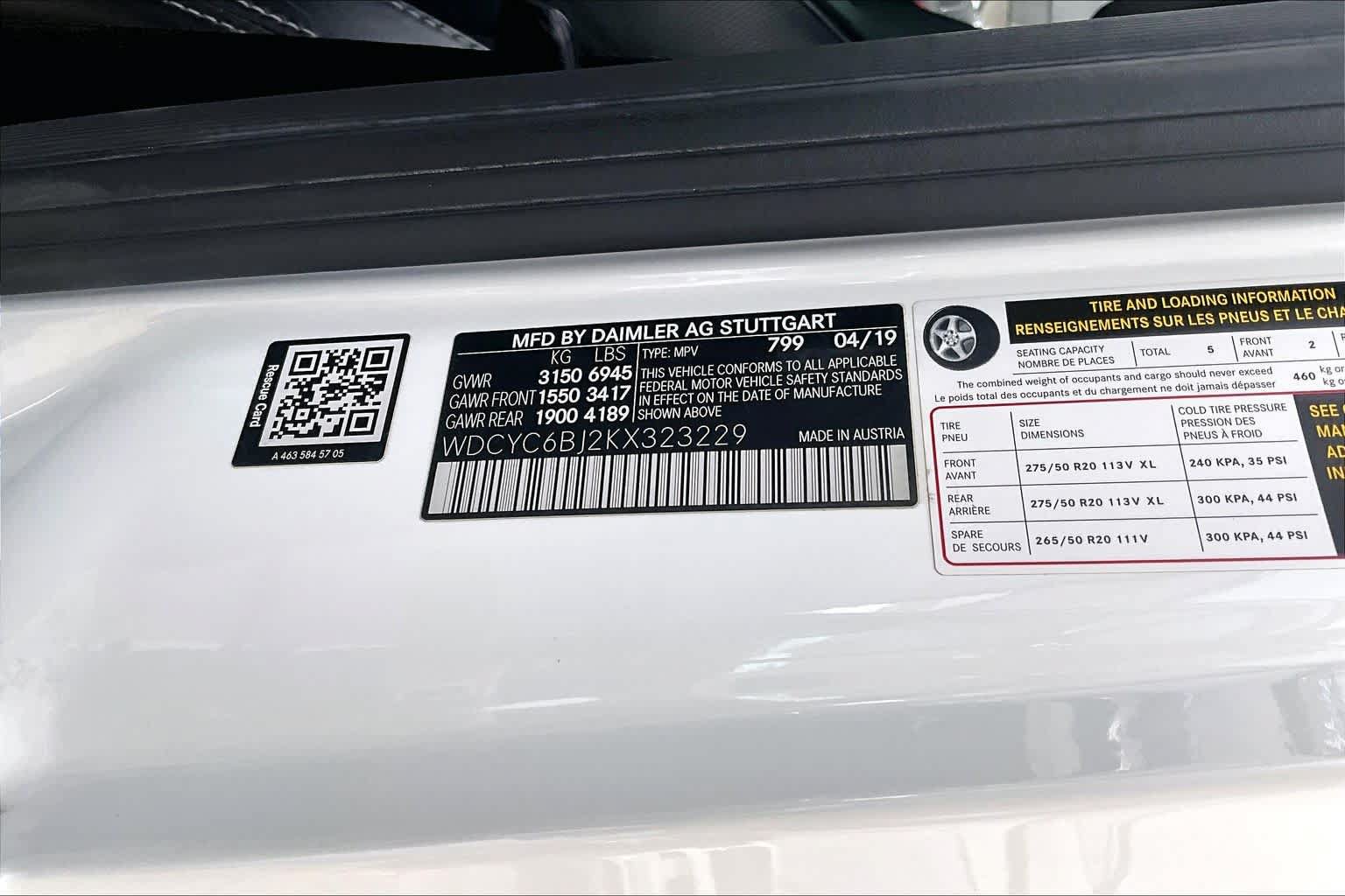 Certified 2019 Mercedes-Benz G 550 image 38