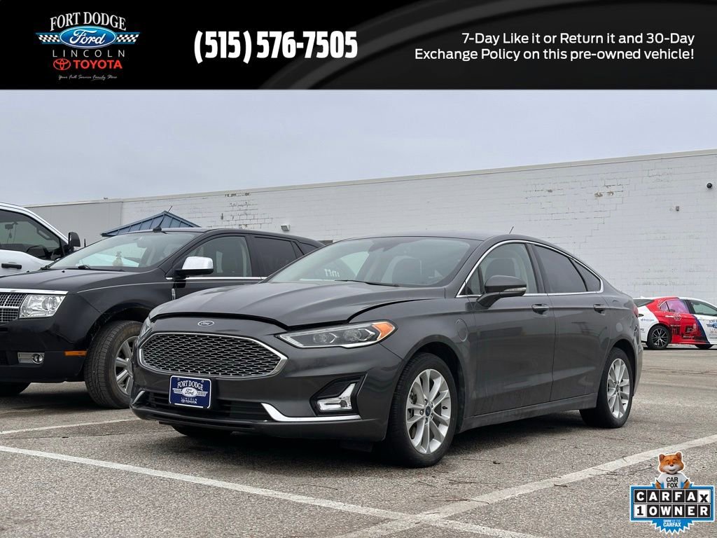 Certified 2019 Ford Fusion Energi Titanium FWD image 1