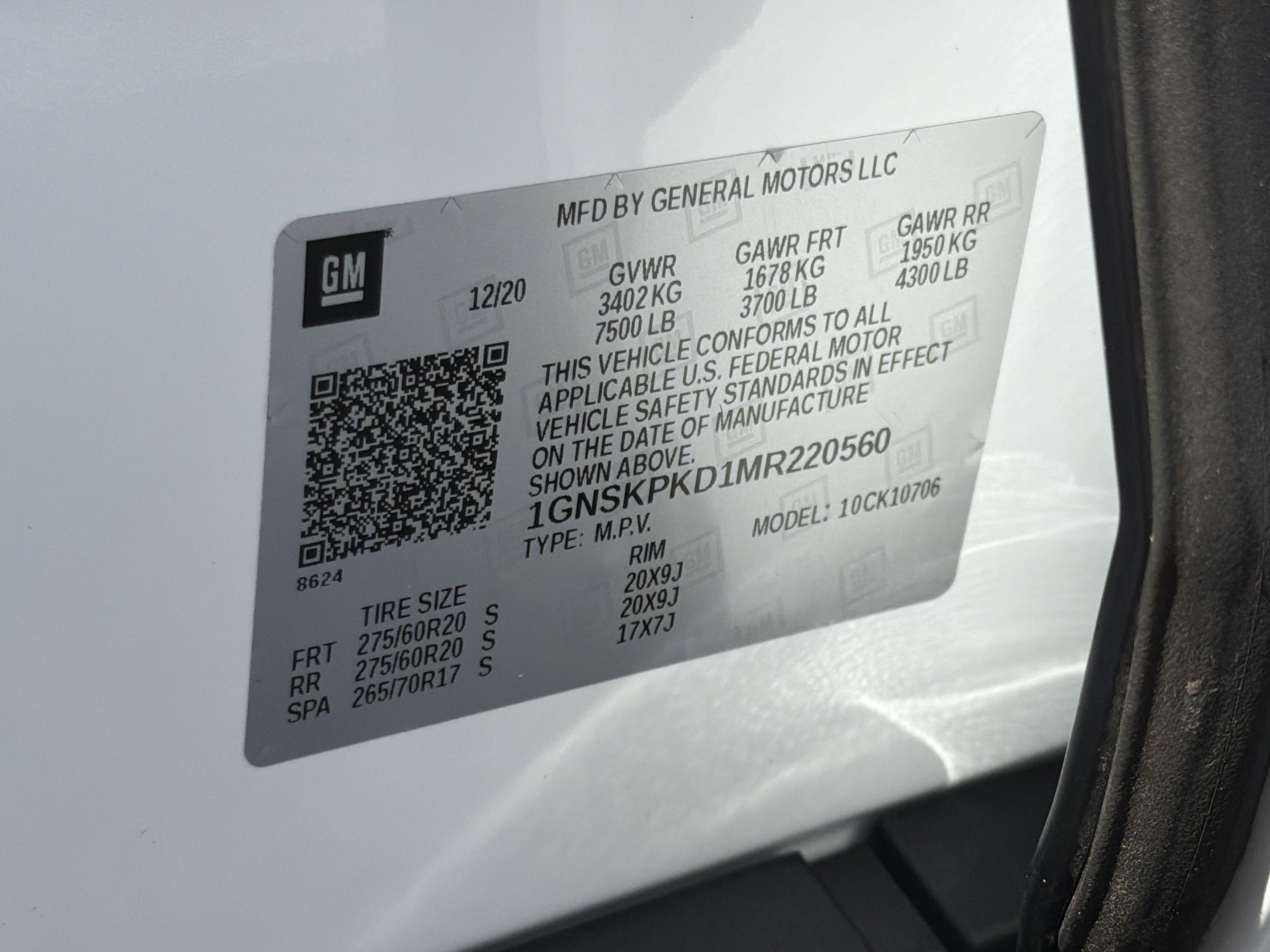 Used 2021 Chevrolet Tahoe Z71 w/ Z71 Off-Road Package image 39