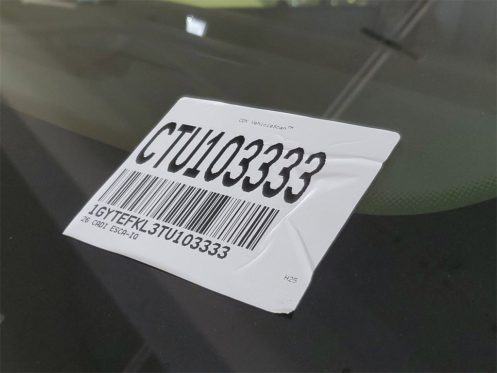 New 2026 Cadillac Escalade IQ Sport 2 w/ LPO, ONYX Package image 27