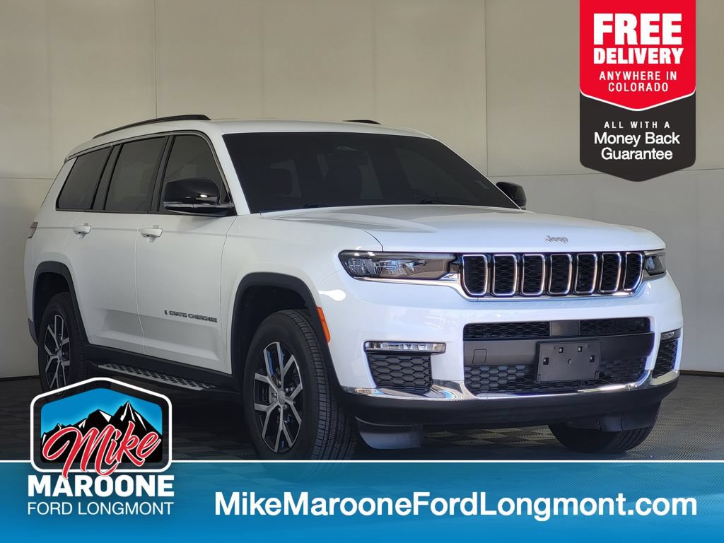 Used 2025 Jeep Grand Cherokee L Limited w/ Trailer Tow Package AWD/4WD image 1