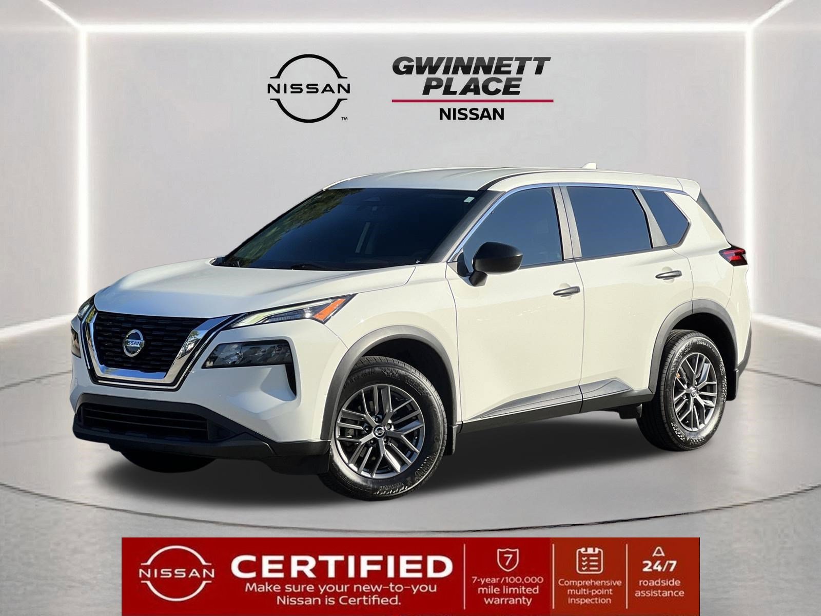 Certified 2021 Nissan Rogue S AWD/4WD image 1