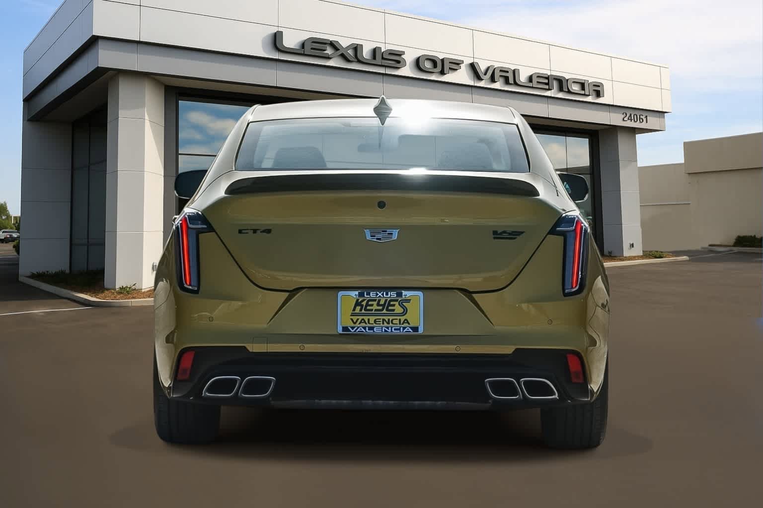 Used 2025 Cadillac CT4 V RWD image 3