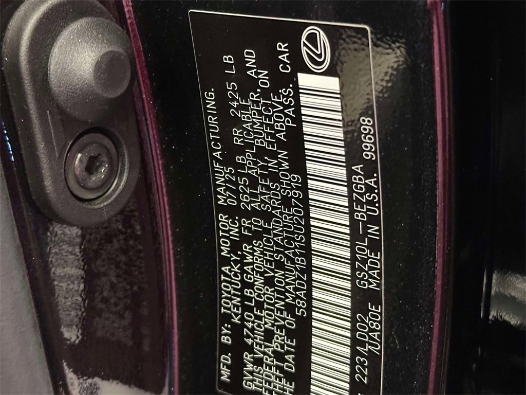 New 2025 Lexus ES 350 350 image 18