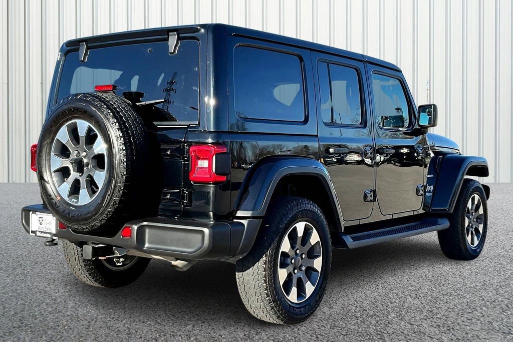 Used 2021 Jeep Wrangler Unlimited Sahara w/ Uconnect 4C Nav & Sound Group image 6