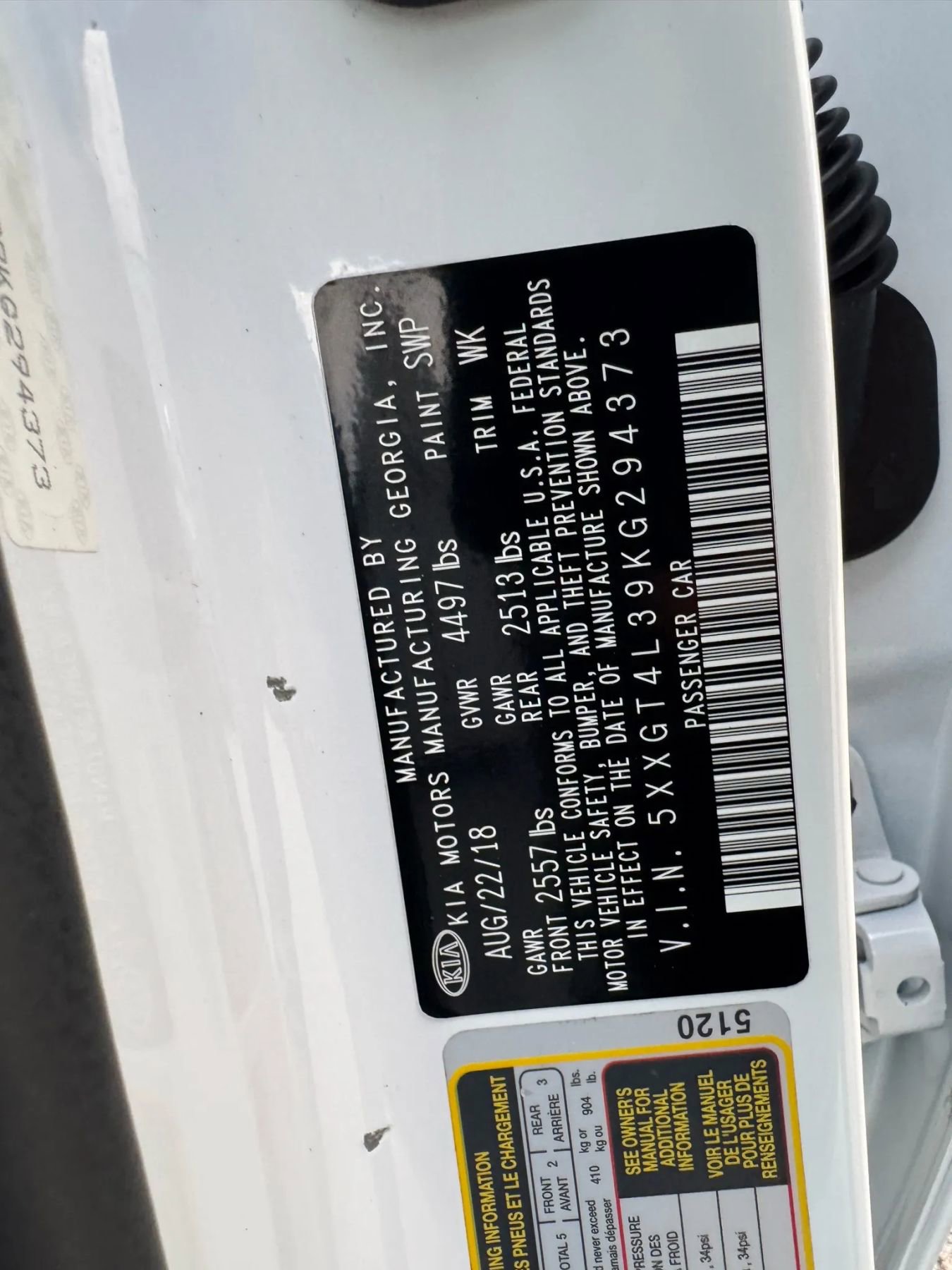 Used 2019 Kia Optima LX image 40