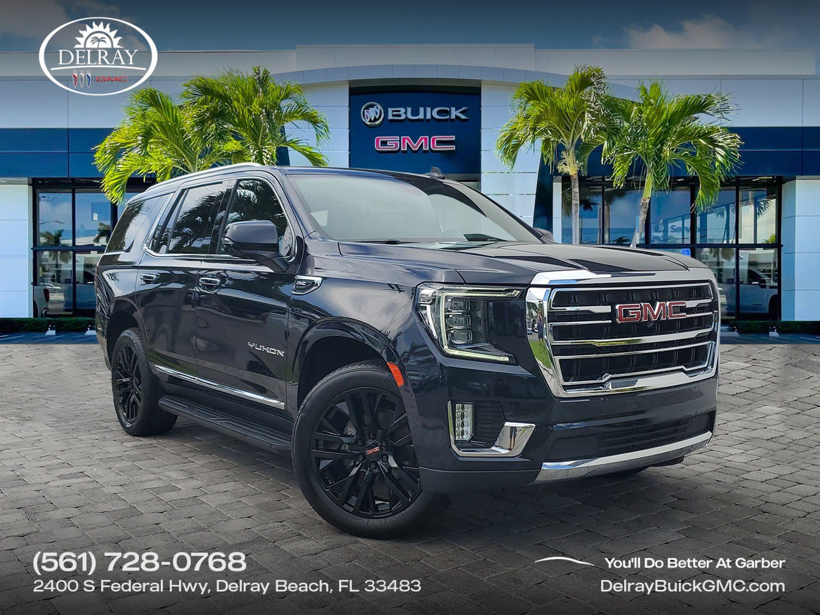 Certified 2021 GMC Yukon SLT w/ Rear Media and Nav Package