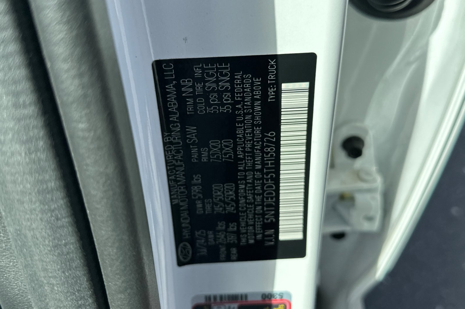 New 2026 Hyundai Santa Cruz Limited image 28