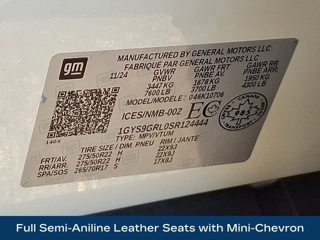 Used 2025 Cadillac Escalade Sport Platinum w/ LPO, Floor Liner Package image 39