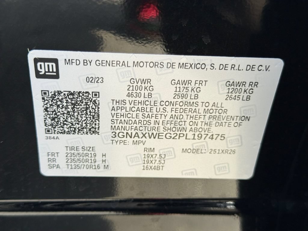 Used 2023 Chevrolet Equinox RS AWD/4WD image 25
