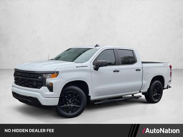 Used 2024 Chevrolet Silverado 1500 Custom w/ LPO, Dark Essentials Package AWD/4WD image 1