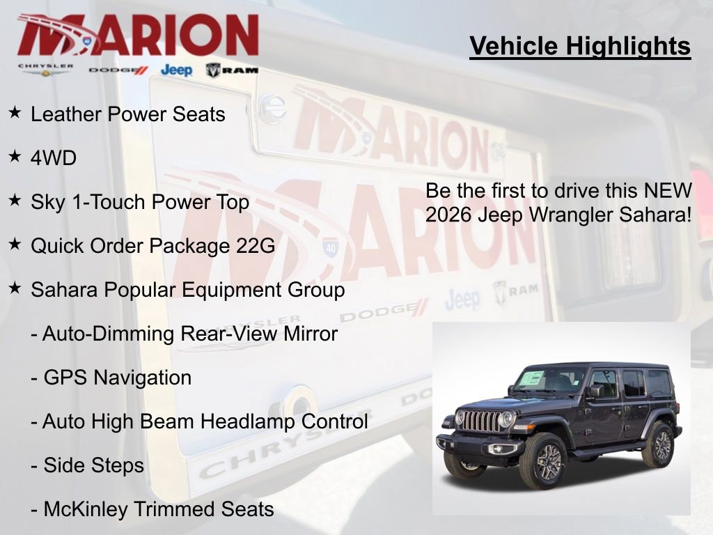 New 2026 Jeep Wrangler Sahara image 5