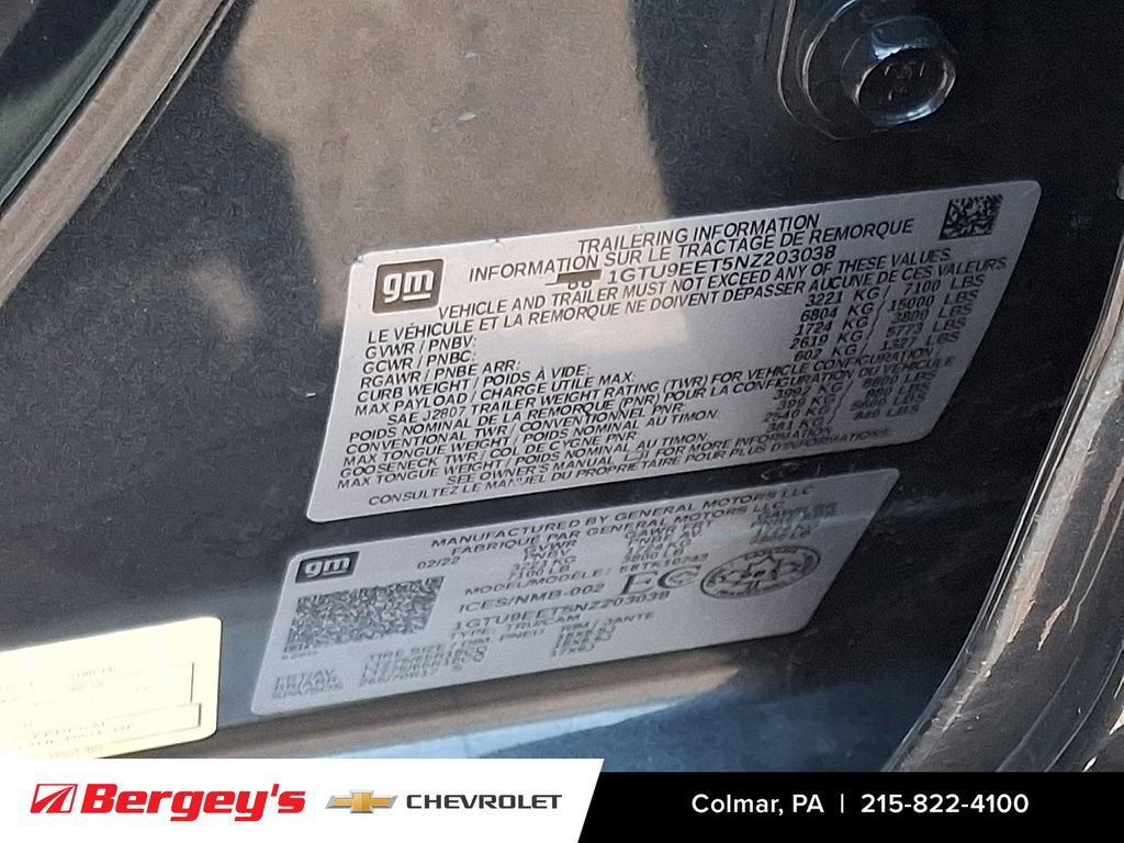 Certified 2022 GMC Sierra 1500 AT4 w/ AT4 Premium Package AWD/4WD image 33