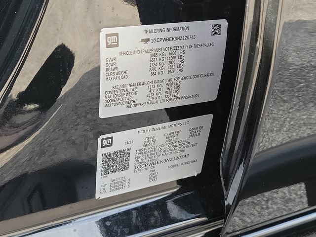 Used 2022 Chevrolet Silverado 1500 Custom RWD image 34
