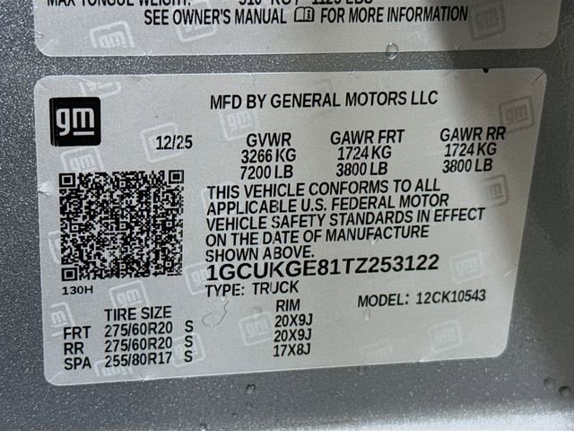 New 2026 Chevrolet Silverado 1500 LTZ w/ Technology Package image 32