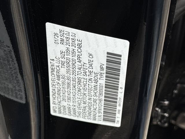 New 2026 Honda Pilot Elite image 42