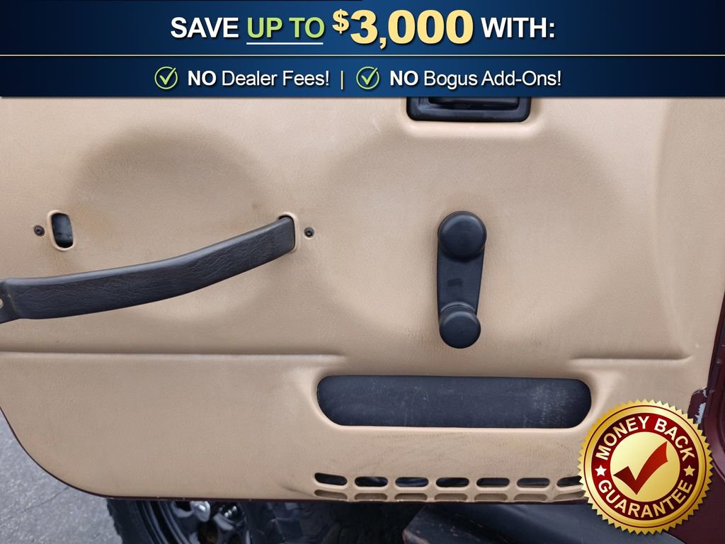 Used 2001 Jeep Wrangler Sport AWD/4WD image 16