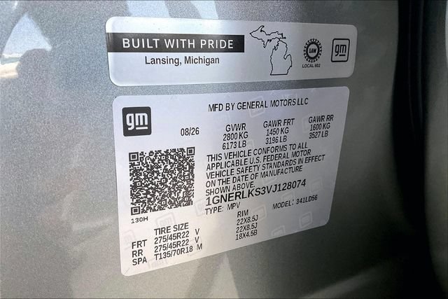 New 2027 Chevrolet Traverse RS FWD image 14