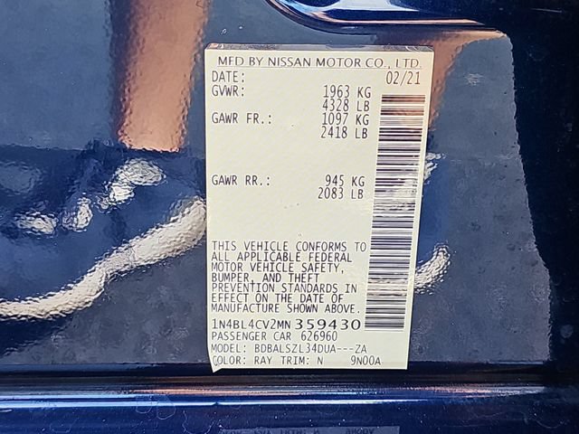 Used 2021 Nissan Altima 2.5 SR FWD image 37