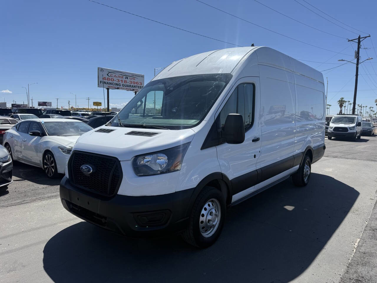Used 2022 Ford Transit 350 148 High Roof Extended AWD w/ Load Area Protection Package image 3