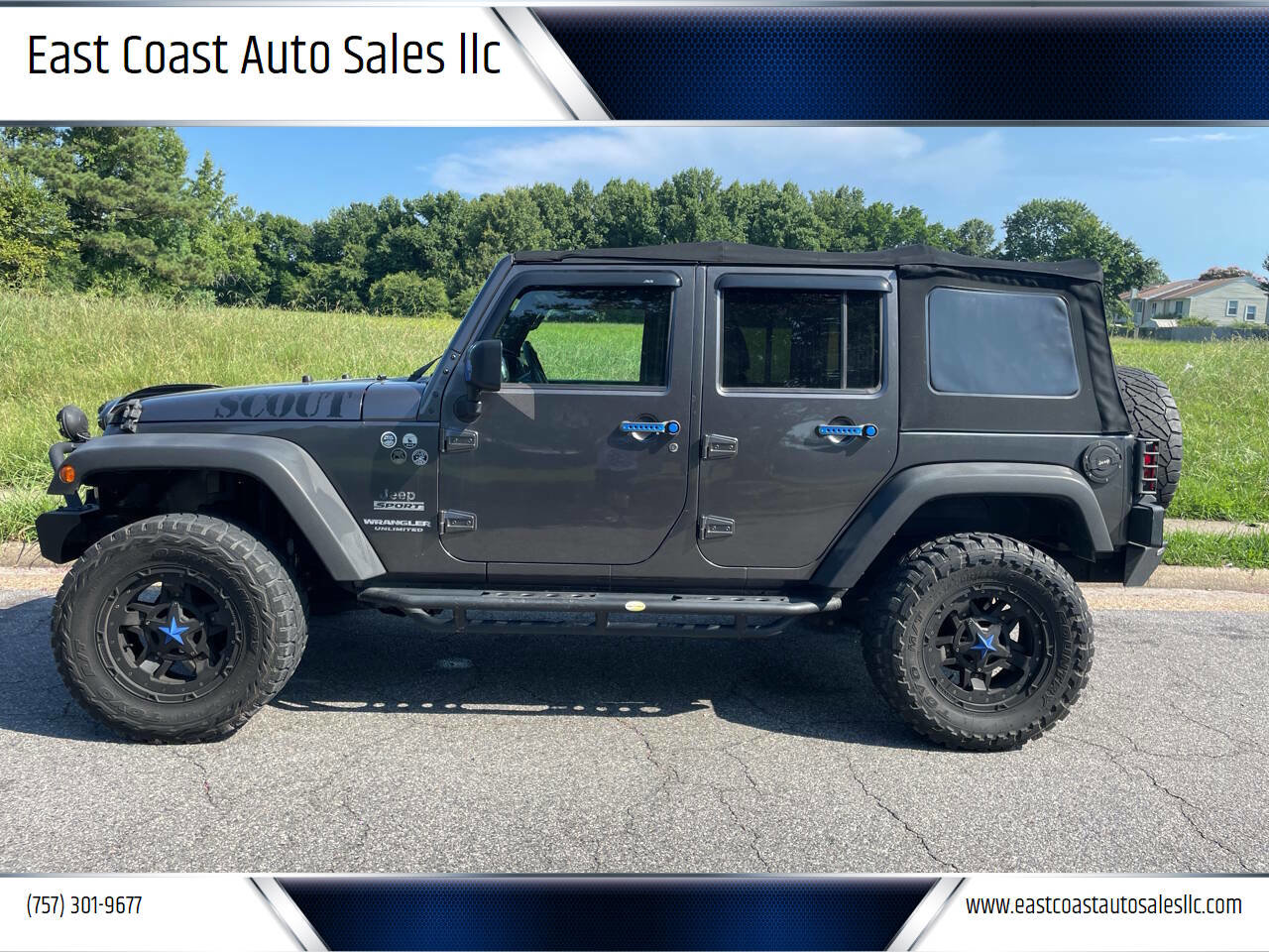 Used 2016 Jeep Wrangler Unlimited Sport w/ Quick Order Package 24S