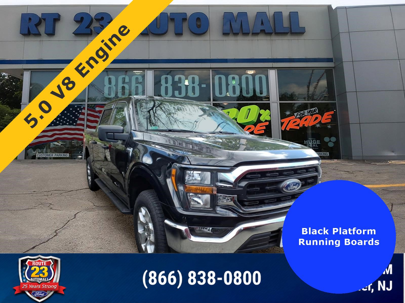Certified 2023 Ford F150 XLT w/ Equipment Group 301A Mid AWD/4WD image 1