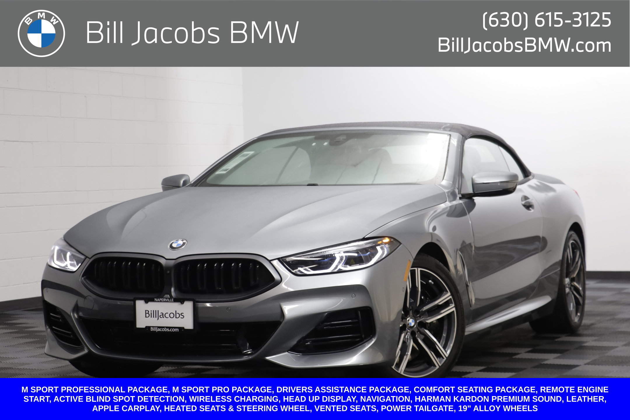 Used 2026 BMW 840i xDrive Convertible w/ Comfort Seating Package AWD/4WD image 1