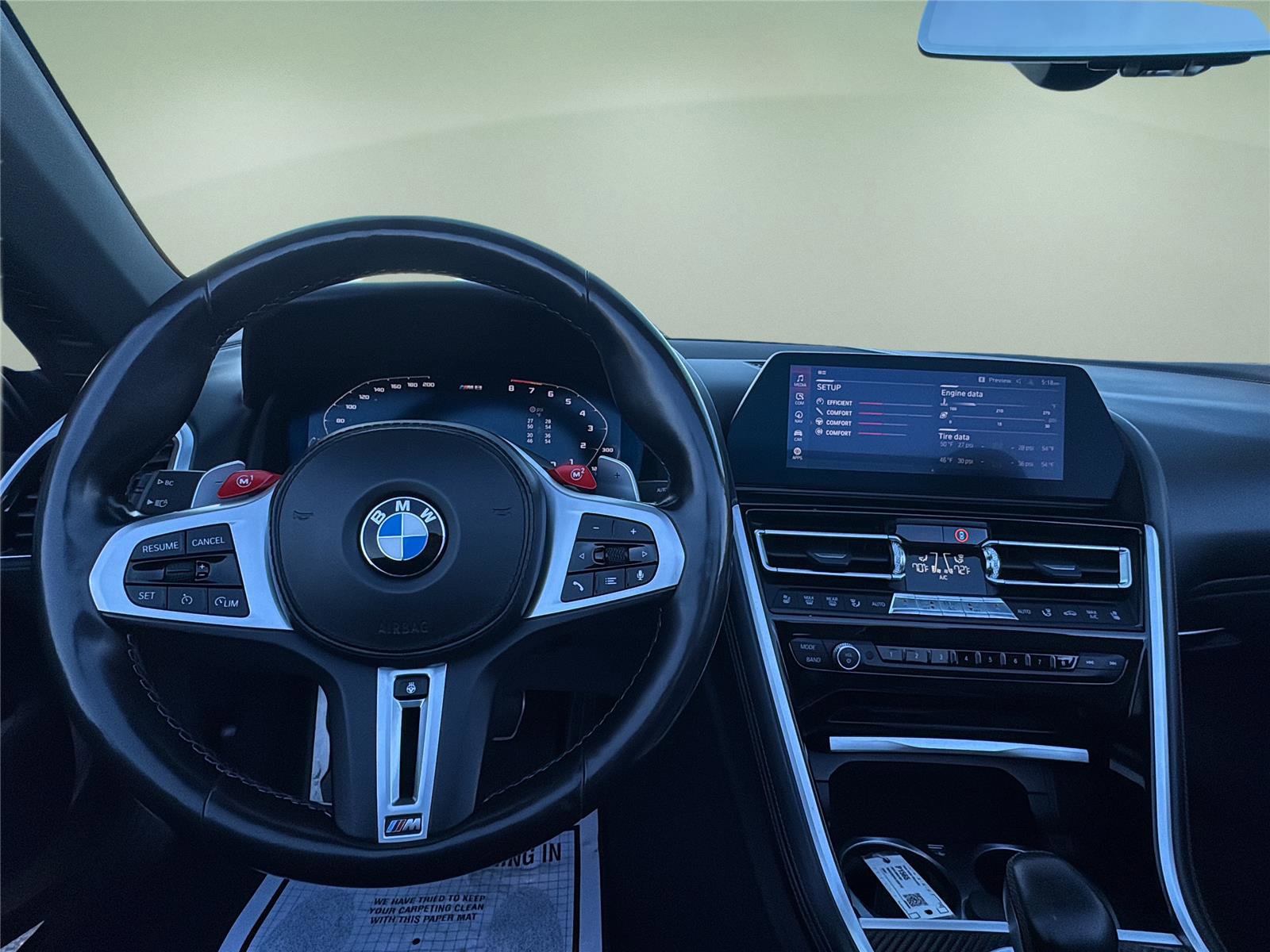 Used 2020 BMW M8 Convertible w/ Driving Assistance Package 2 AWD/4WD image 19