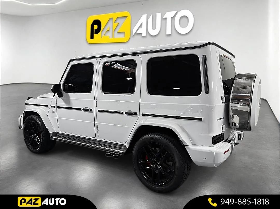 Used 2021 Mercedes-Benz G 63 AMG 4MATIC w/ G Manufaktur Interior Package image 3