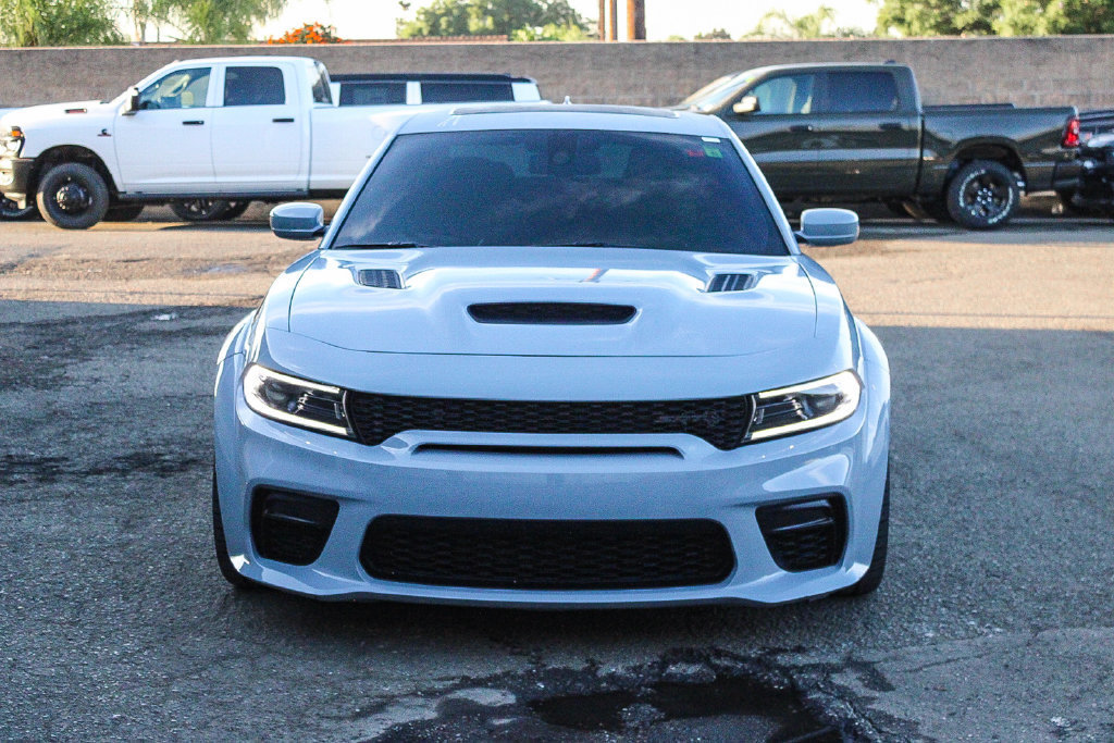 Used 2022 Dodge Charger SRT Hellcat w/ Carbon/Suede Interior Package RWD image 3